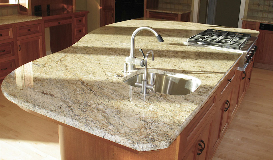 giallo rio granite